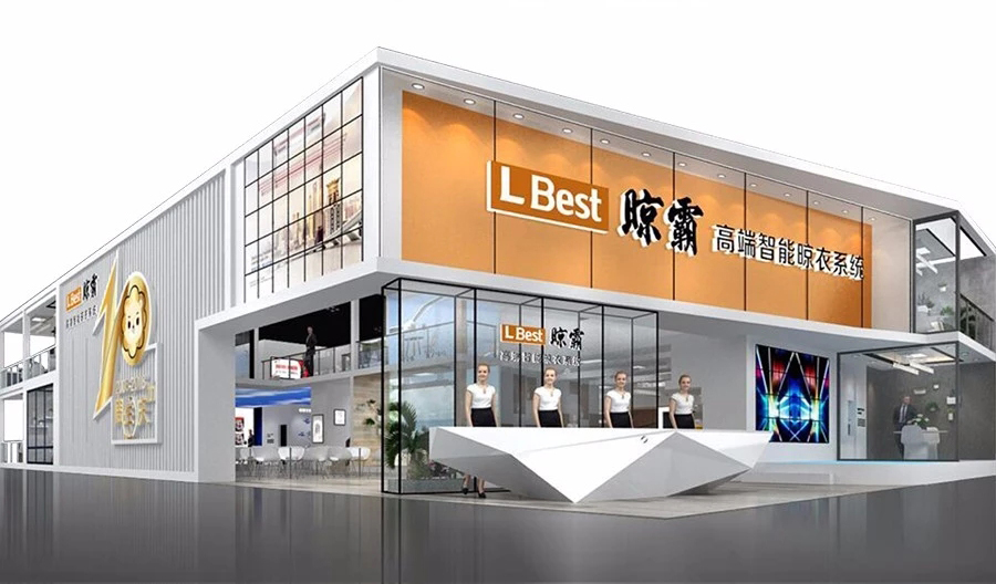 重慶市室內展臺搭建，400㎡高端進博會方案