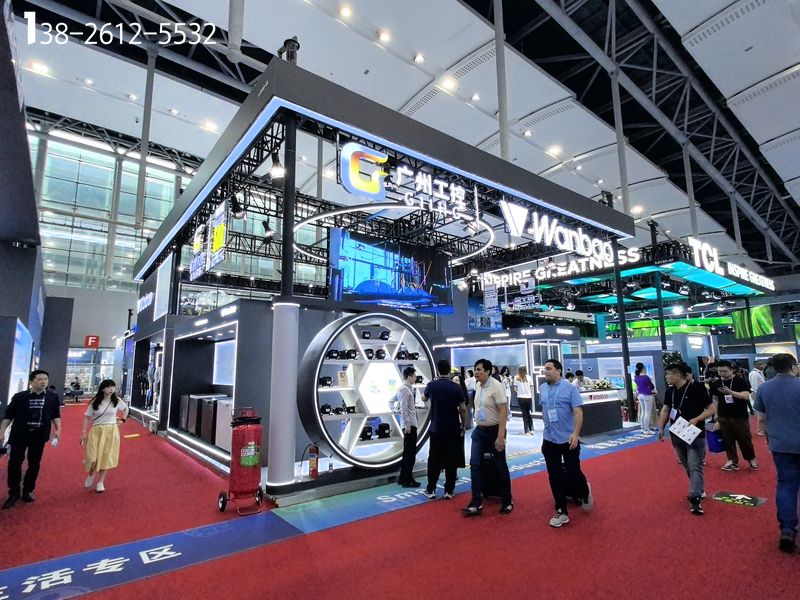 廣交會展臺搭建頭部企業搭建案例 廣交會展臺搭建頭部企業搭建案例